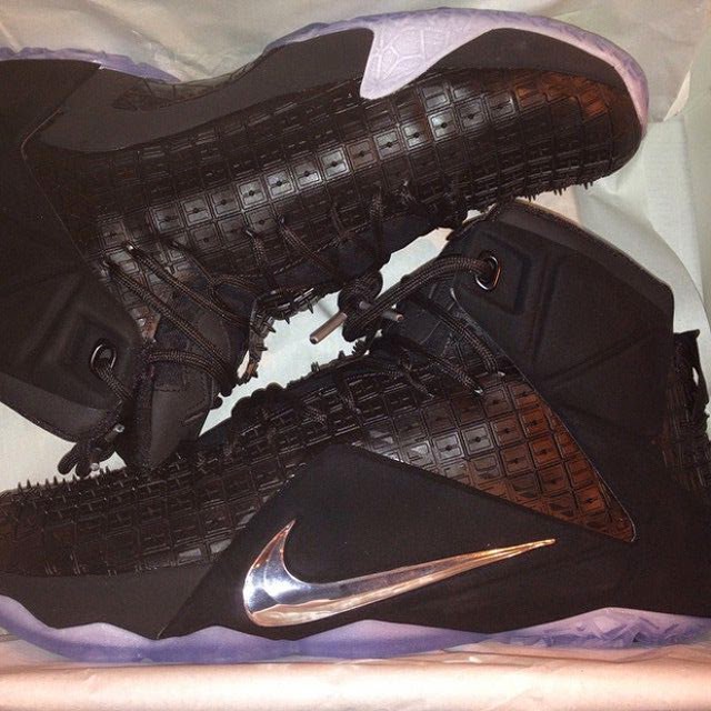 2015 Nike LeBron 12 Red Rubber City