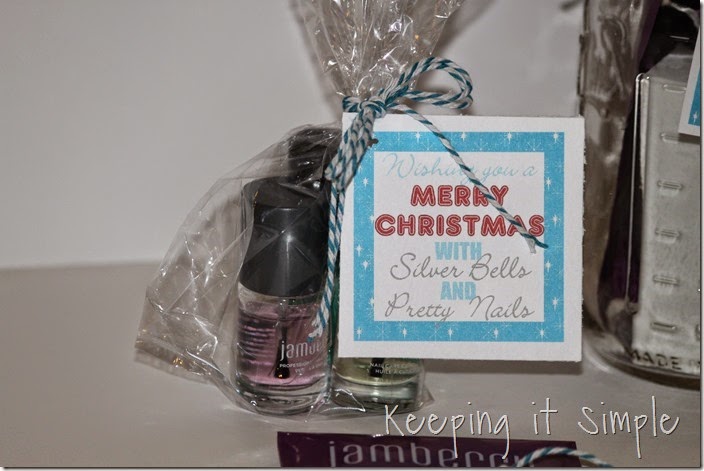 Jamberry nails gift with printable tags (4)