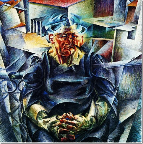 Umberto Boccioni_Construcción Horizontal (1912)