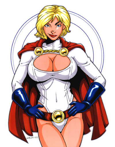 Girl Desktop Wallpaper on 182794 7179 Power Girl Jpg
