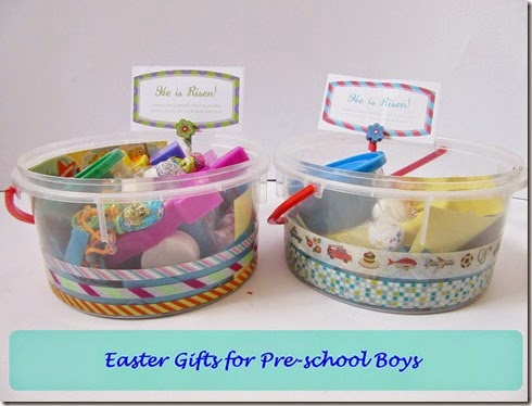 easter gifts for pre-school boys