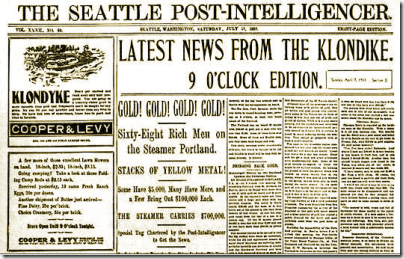 Gold! Gold! Gold! Gold! - The Seattle Post-Intelligencer