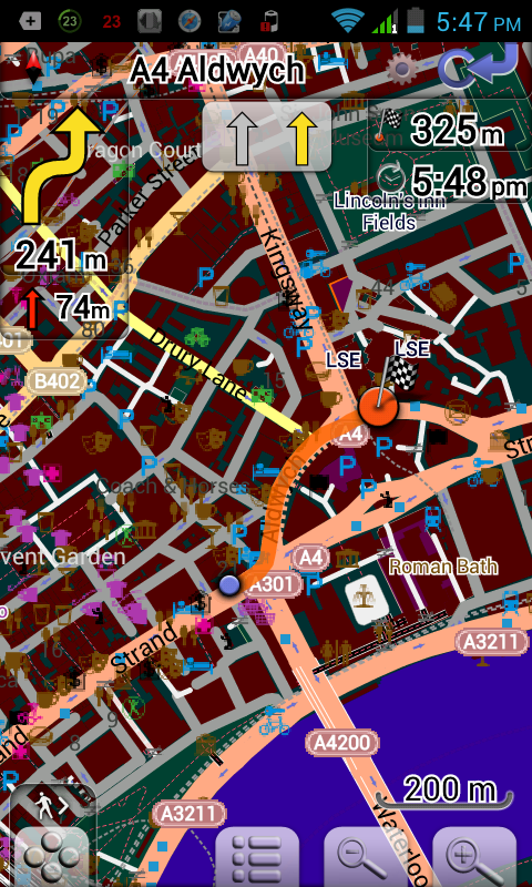 Map of UK Screen 3