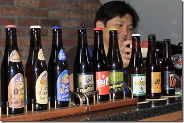 ひとつの工場で様々なビールが造られる