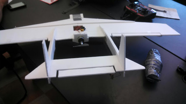 Browne Towne Engineering: Rc plane foam board model 3 "the firebender"