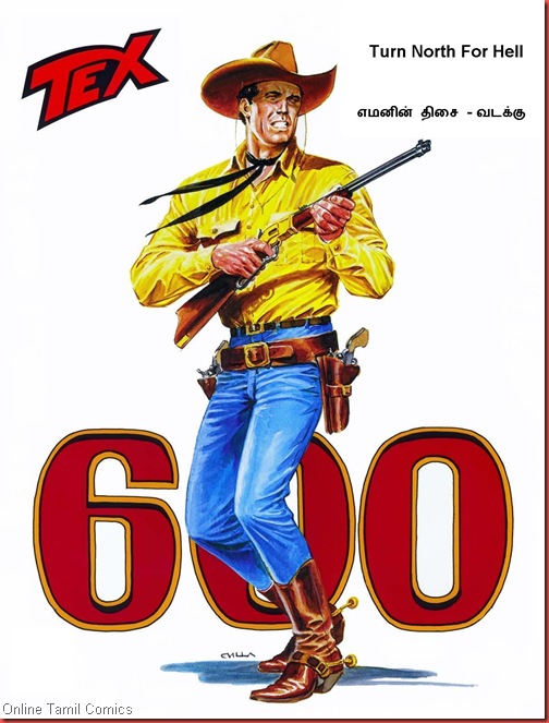 Tex Willer 600 Cover
