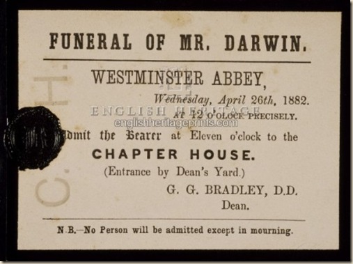 darwin funeral ateismo cristianismo