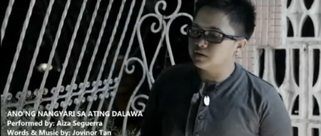 Aiza Seguerra in Ano'ng Nangyari Sa Ating Dalawa music video