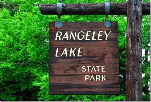 Rangeley Lake Sign