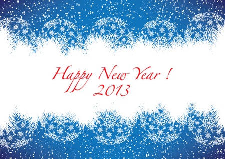 Новый год 2013 вектор