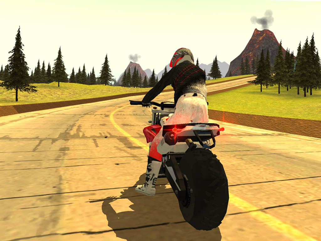 Action Bike Rider Volcano Android Apps On Google Play