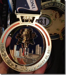 ING Miami Marathon Medal