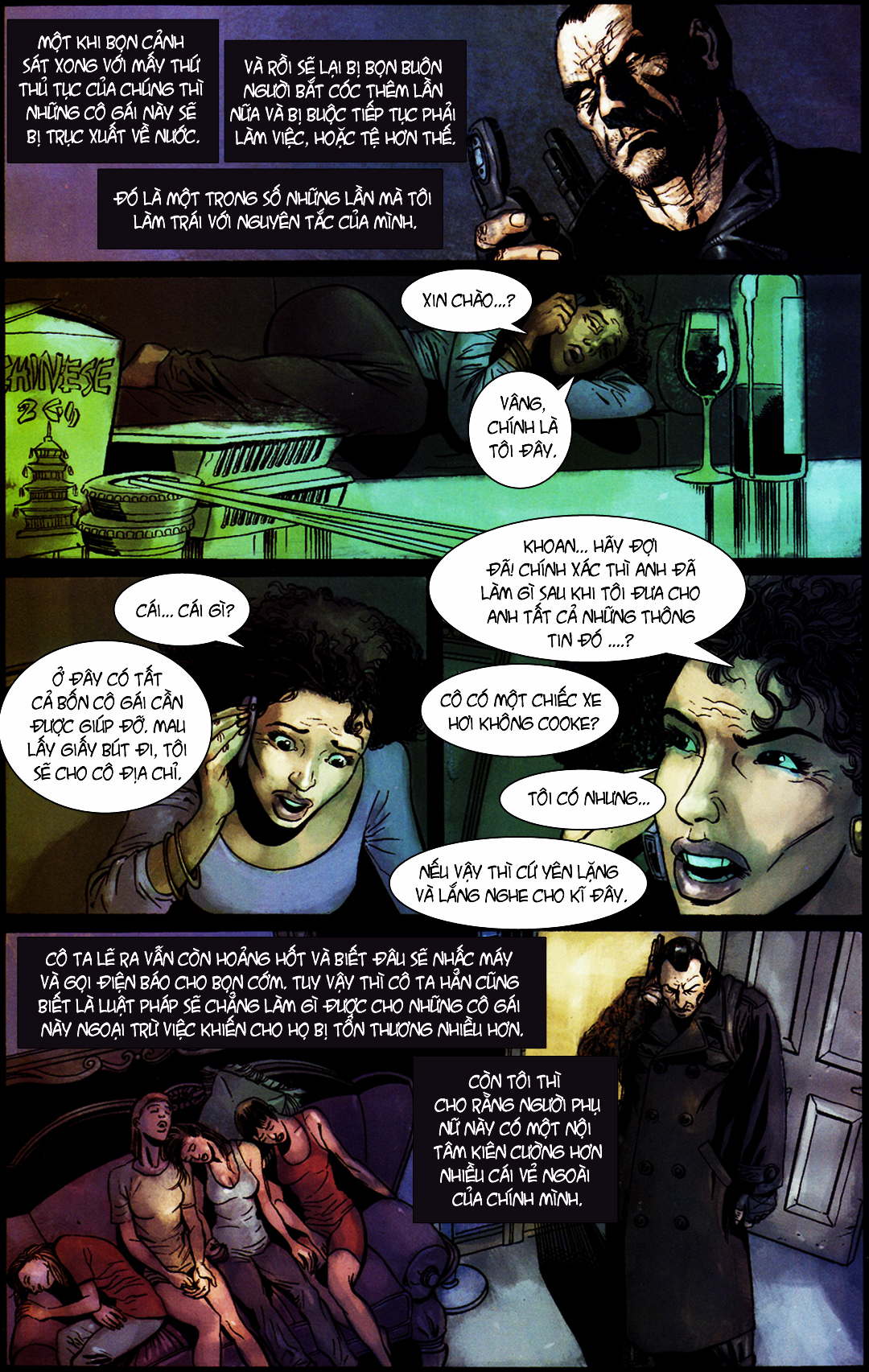 The Punisher: The Slavers chap 4 trang 17