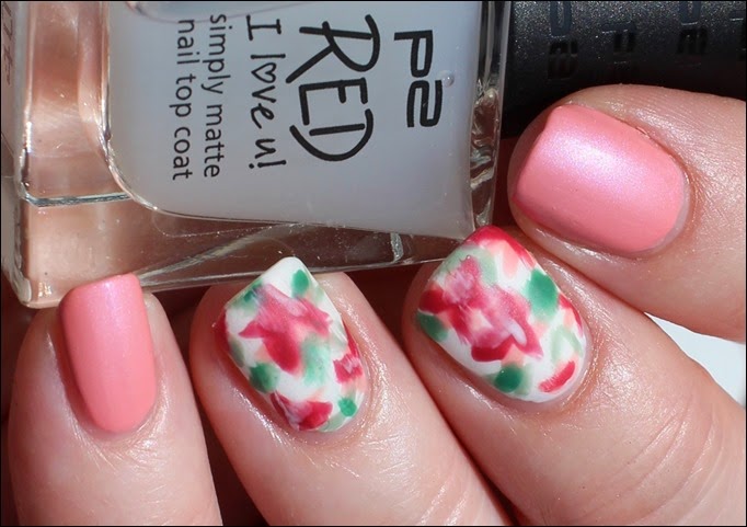 Mottomonat Blütenzauber Nageldesign Nail Art Flowers Spring 05