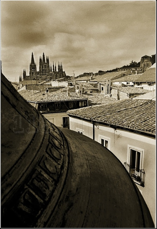 Catedral de Burgos desde el campanario de la Iglesia de San Lorenzo