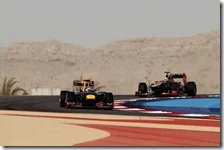 Vettel precede Raikkonen nel gran premio del Bahrain 2012