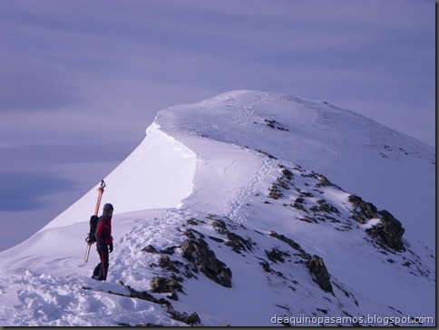 Pico de Canal Roya 2345m con esquis (Portalet, Pirineos) (Isra) 7324