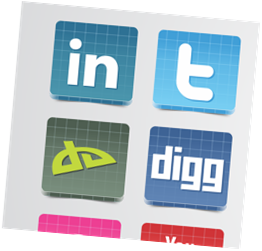 Awesome 3D Social Icons