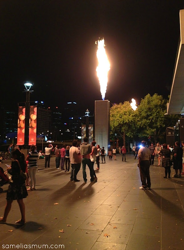 Melbourne SouthBank Flame