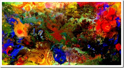eagle nebula painting