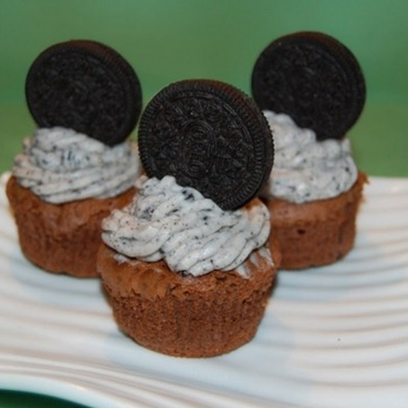 Cupcakes με μπισκότο Οreo