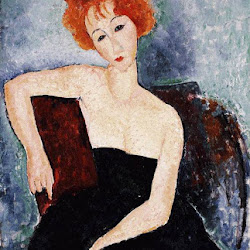 Modigliani, Redhead in Evening Dress 1918.jpg