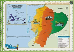 111 - Mapa Regiones del Ecuador