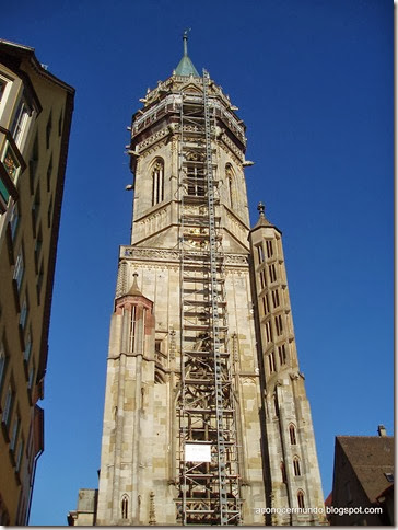 32-Rottweil. Kapellenkirche (Iglesia Santuario. Torre) - P9040194