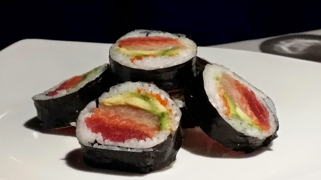 Sushi from The Blue Fish in Houston, Texas Cell photo by Trisha