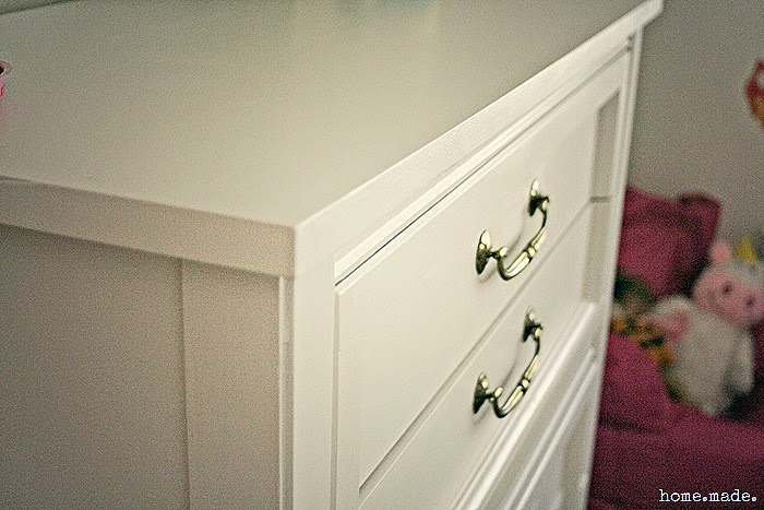 White Dresser Closeup