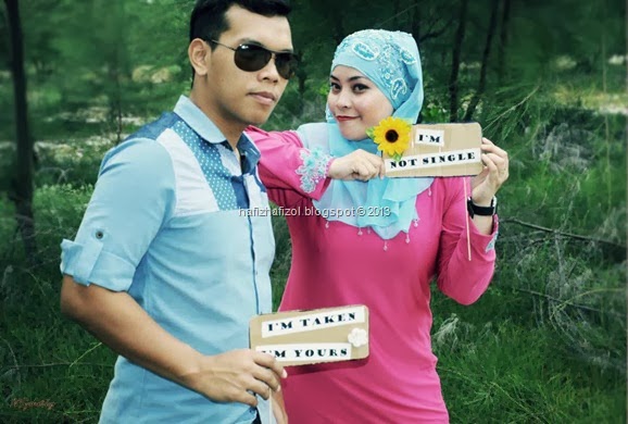 Photoshoot Pre-Wedding Cik Azie & Encik Mimpi