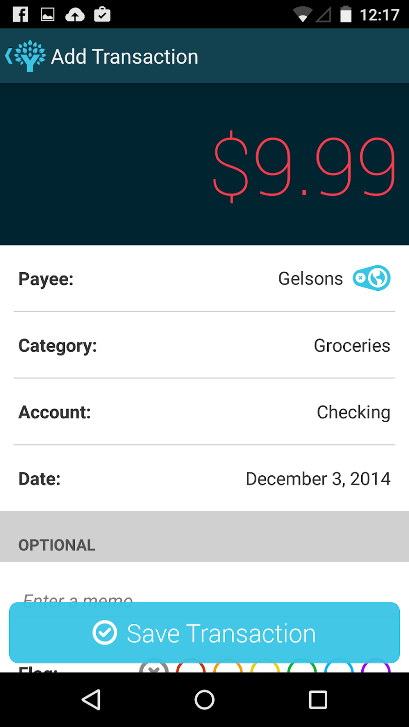 YNAB Classic Screen 3