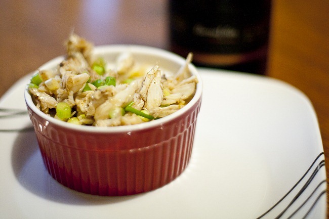 Craig's Grape Adventure: Deconstructed Maryland Crab Corn Chowder