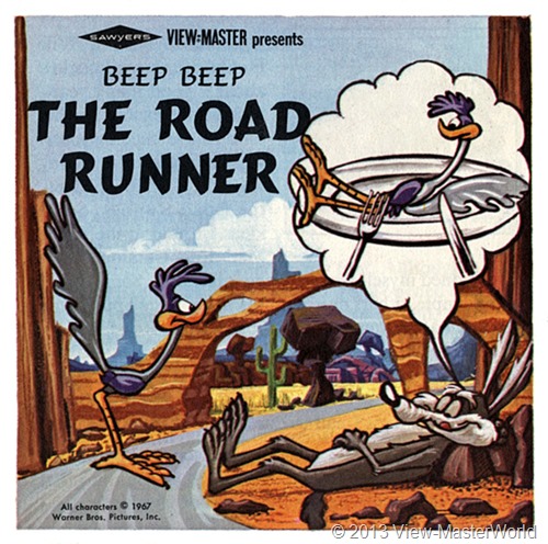 View-Master Beep Beep The Road Runner (B538), Booklet Cover