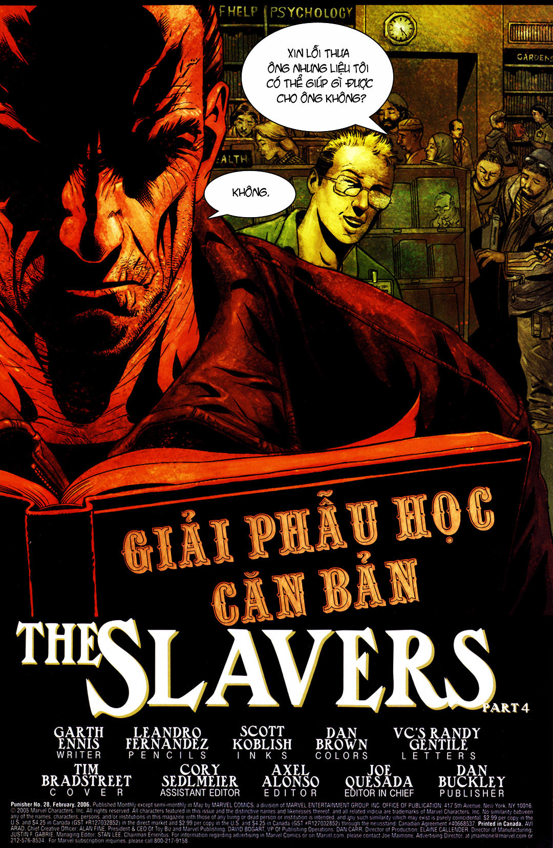 The Punisher: The Slavers chap 4 trang 3