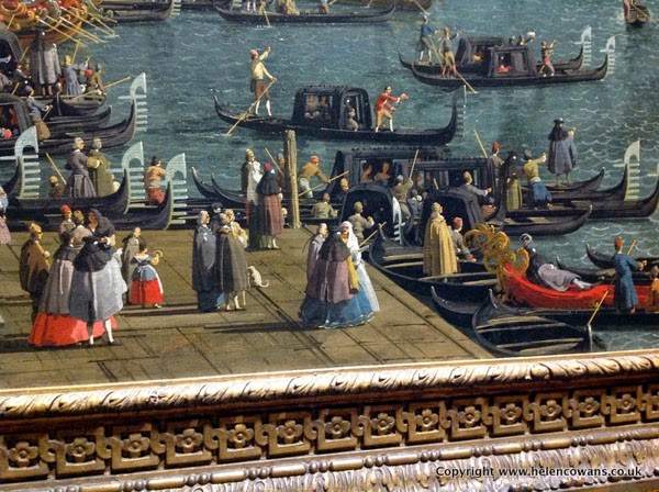 Caneletto  Vencie A regatta on the grand canal  1740