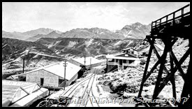 Death Valley Railroad at Ryan 1916
