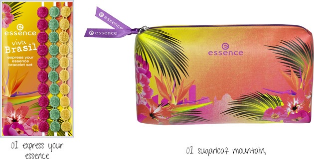Essence Viva Brasil braceket + make up bag Essence Viva Brasil braceket + make up bag