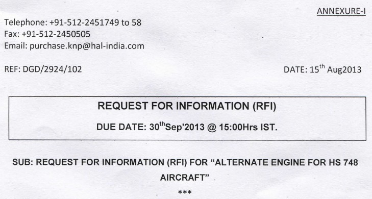 Alternate-Engine-HS-748-Aircraf-IAF