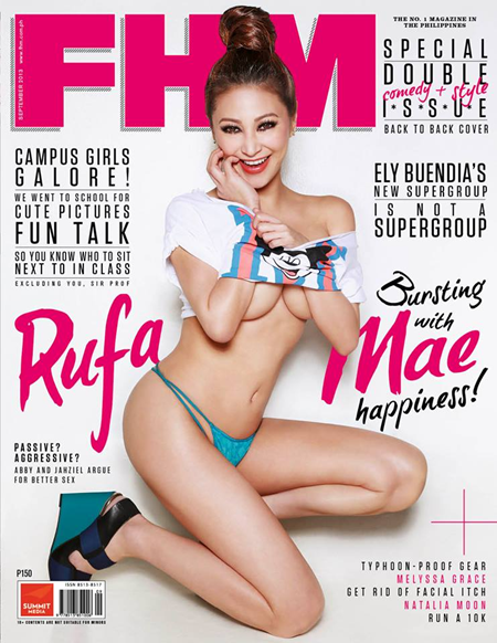 450px x 582px - Rufa Mae Quinto covers FHM PH for the 4th time - The Ultimate Fan