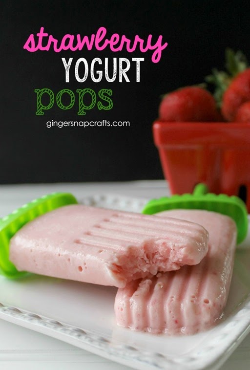 650 strawberry yogurt pops