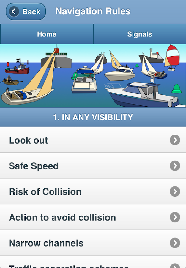 ColRegs Rules of the Road Android Apps on Google Play