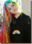 rainbow hair