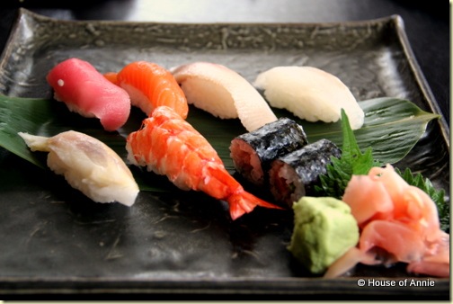 Sashimi platter from Fukuya Authentic Japanese Cuisine KL