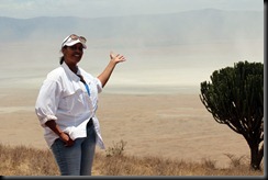October 21, 2012 Barbara above Ngoro Crater