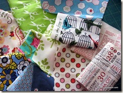 gorgeous fabric scraps