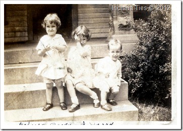 Weber children 1931