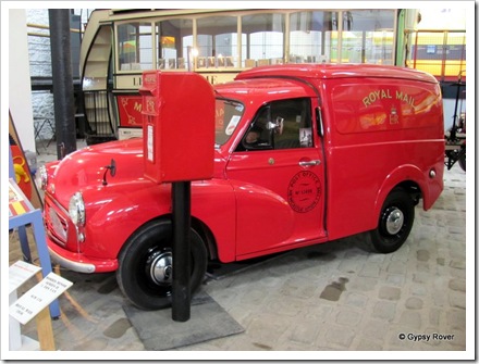 Post Office 1955 Morris Minor van. One of only 8 ever built.