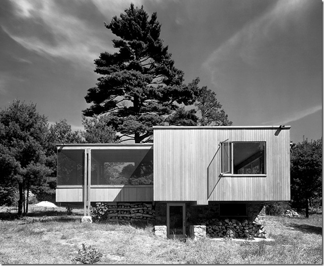 Ezra Stoller_Chamberlain Cottage, Walter Gropius, Marcel Breuer, Wayland, MA, 1942