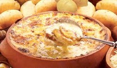 Batatas gratinadas